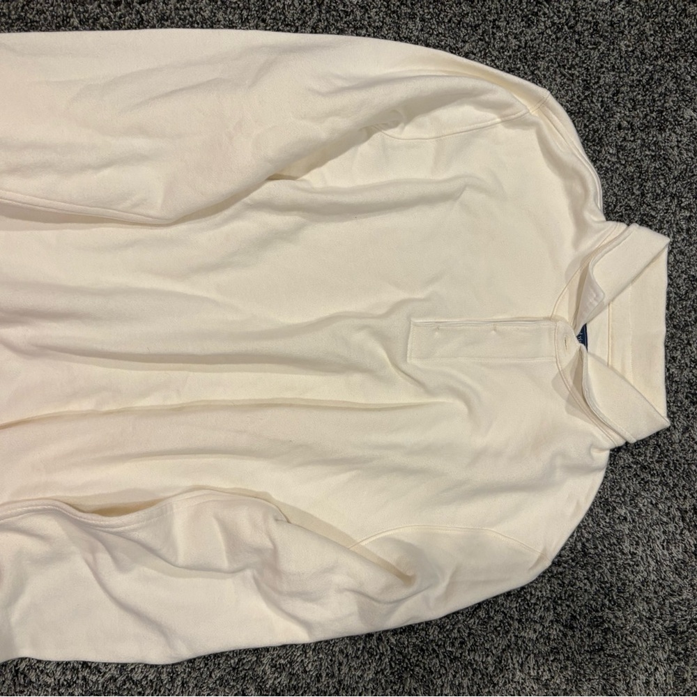 Vineyard Vines Men's Cream Button Down Shirt